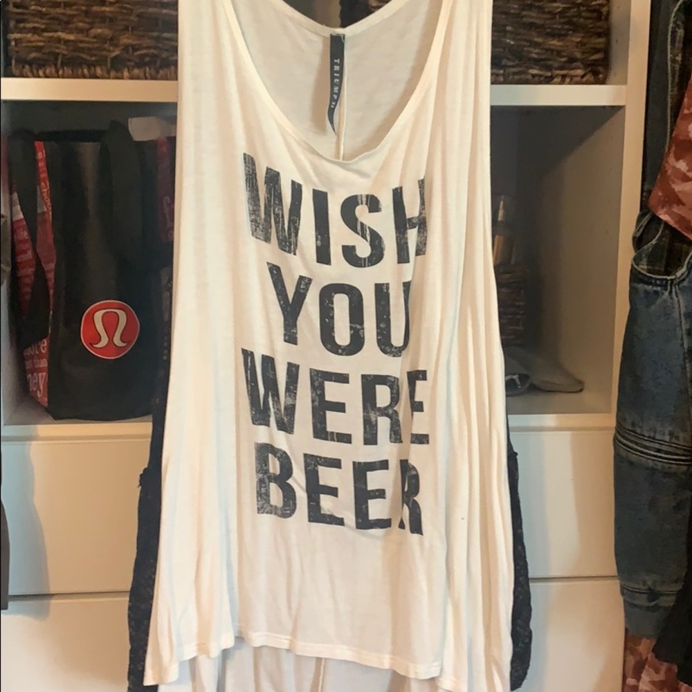 Triumph wish you were beer tank